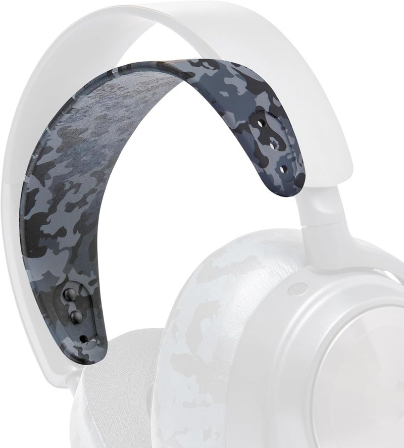 WC HeadbandZ Arctis Nova - Upgraded Silicone Headband for Arctis Nova Headsets by Wicked Cushions - Enhanced Flexibility, Comfort, and Style with Matching Earpad Designs | Black Camo - Image 1